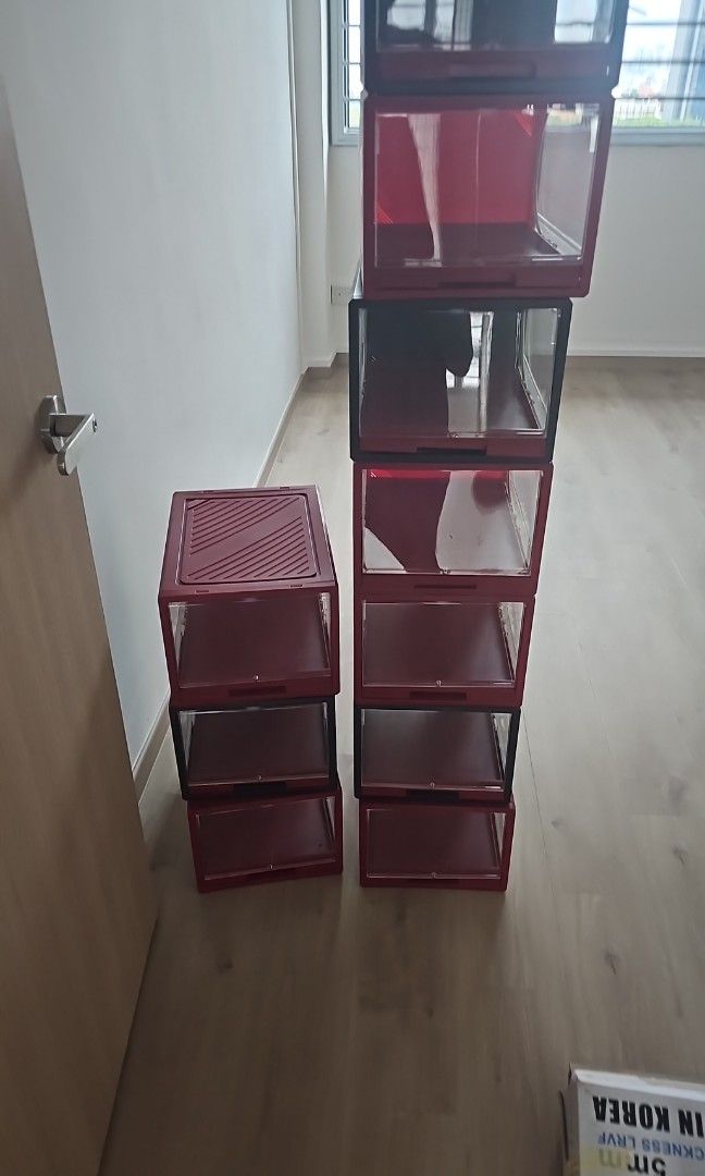 Pull out storage boxes, Furniture & Home Living, Home Improvement