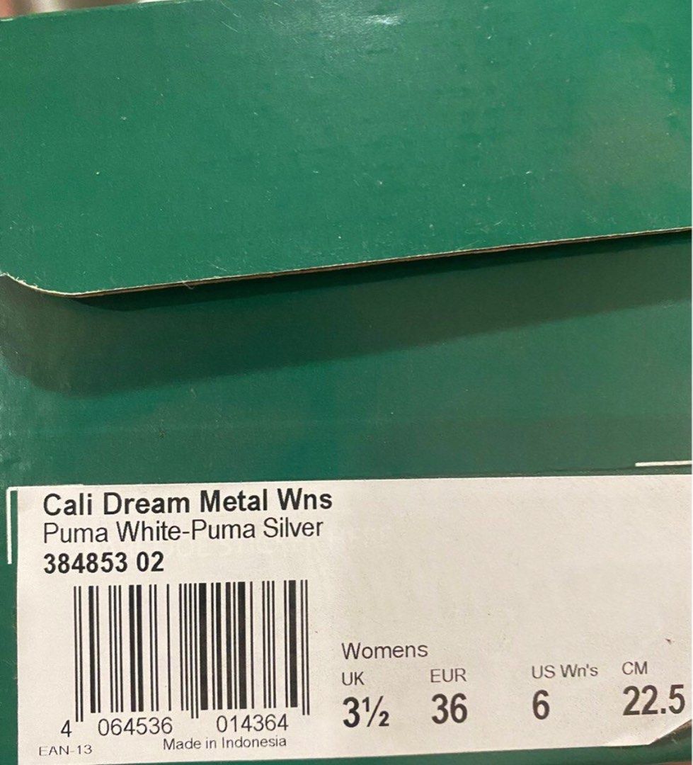 Puma size chart on sale eu
