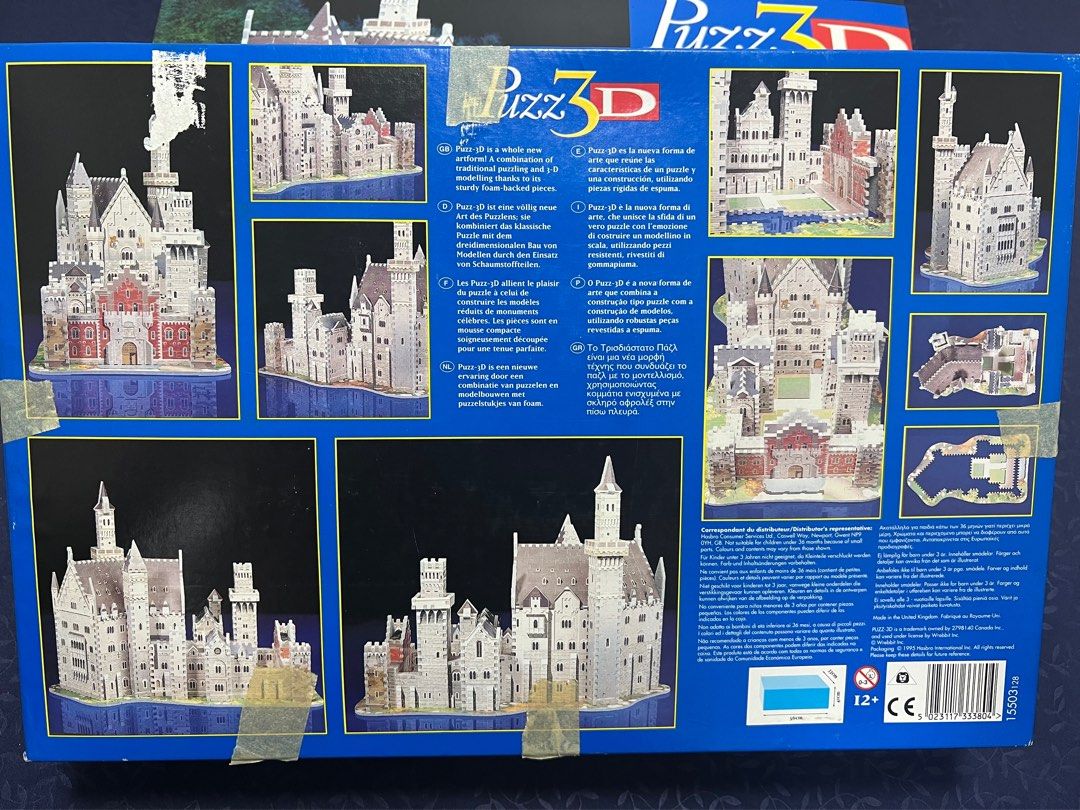 Puzz 3D Alpine Castle 3D Puzzle 1000pcs