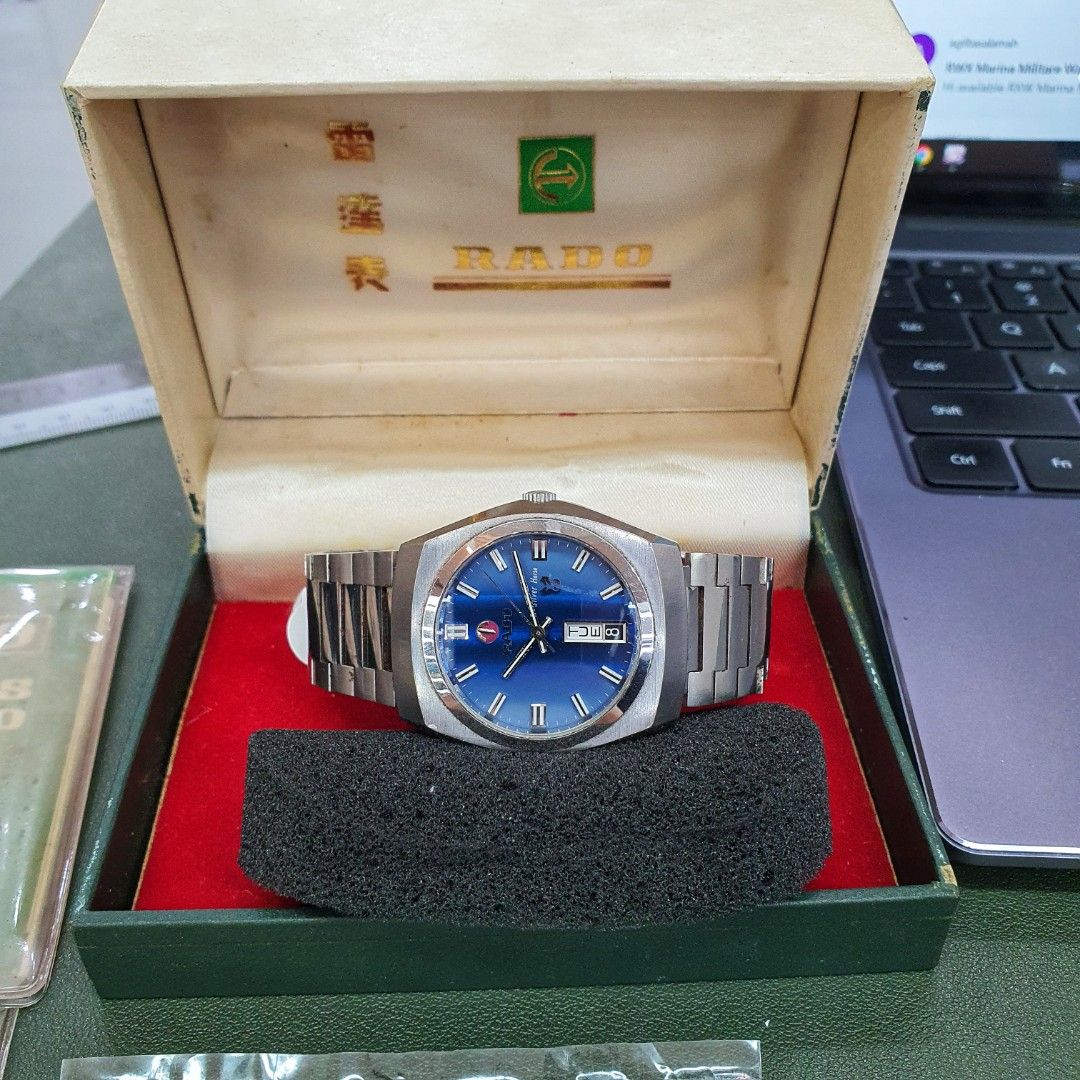 Rado blue dial new arrivals