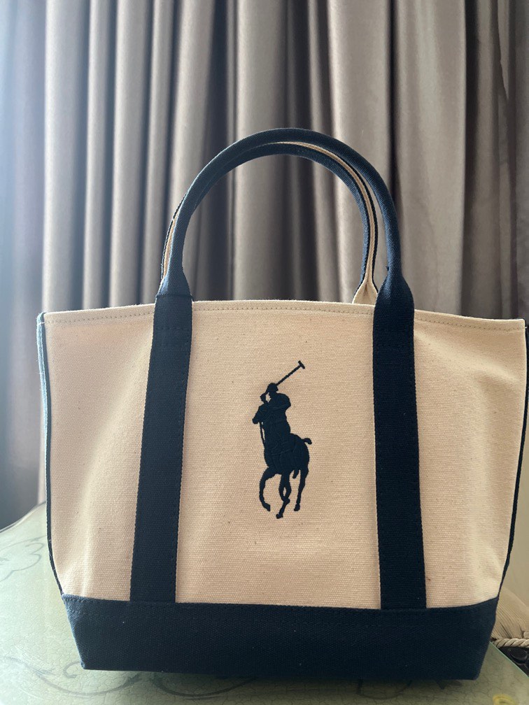 Ralph lauren tote clearance canvas