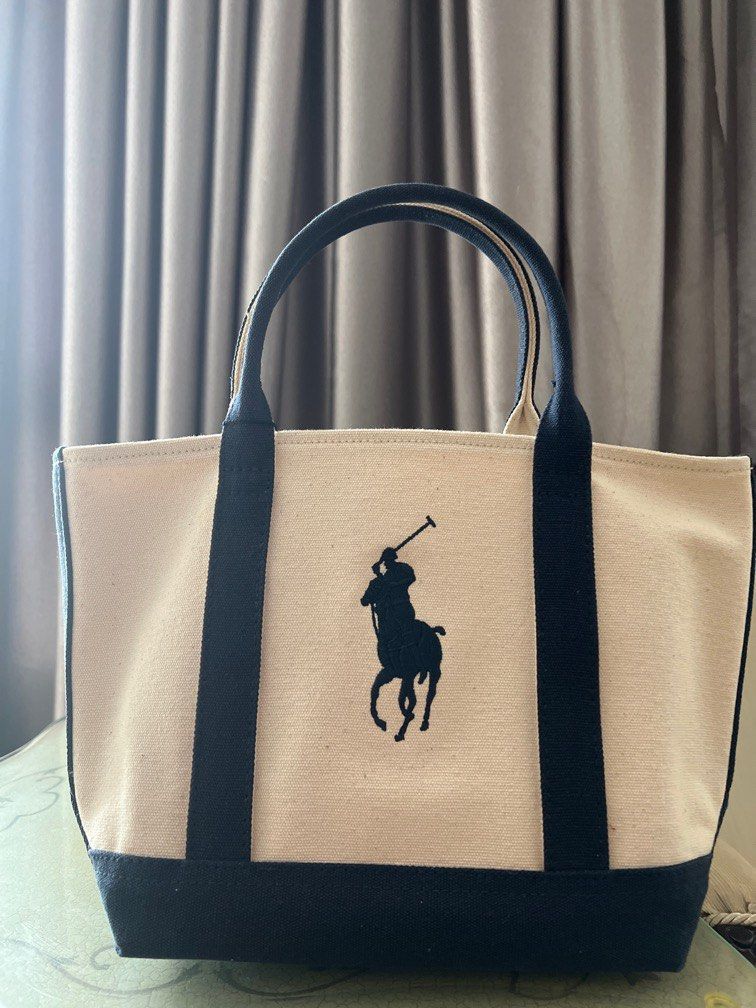 Ralph lauren clearance canvas tote