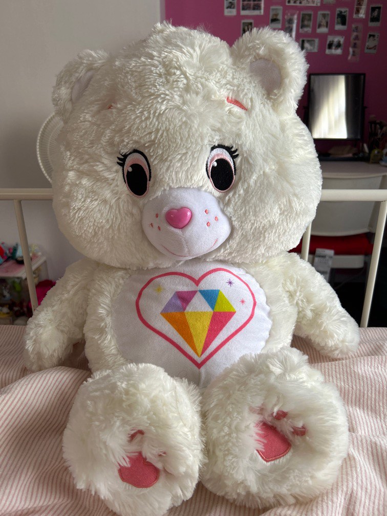 sparkle heart care bear authentic Hobbies Toys Toys Games