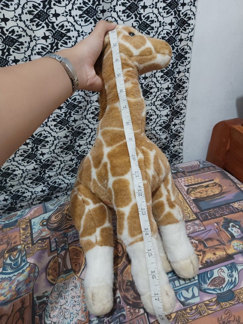 Realistic Big Giraffe Stuffed Toy Plushie on Carousell