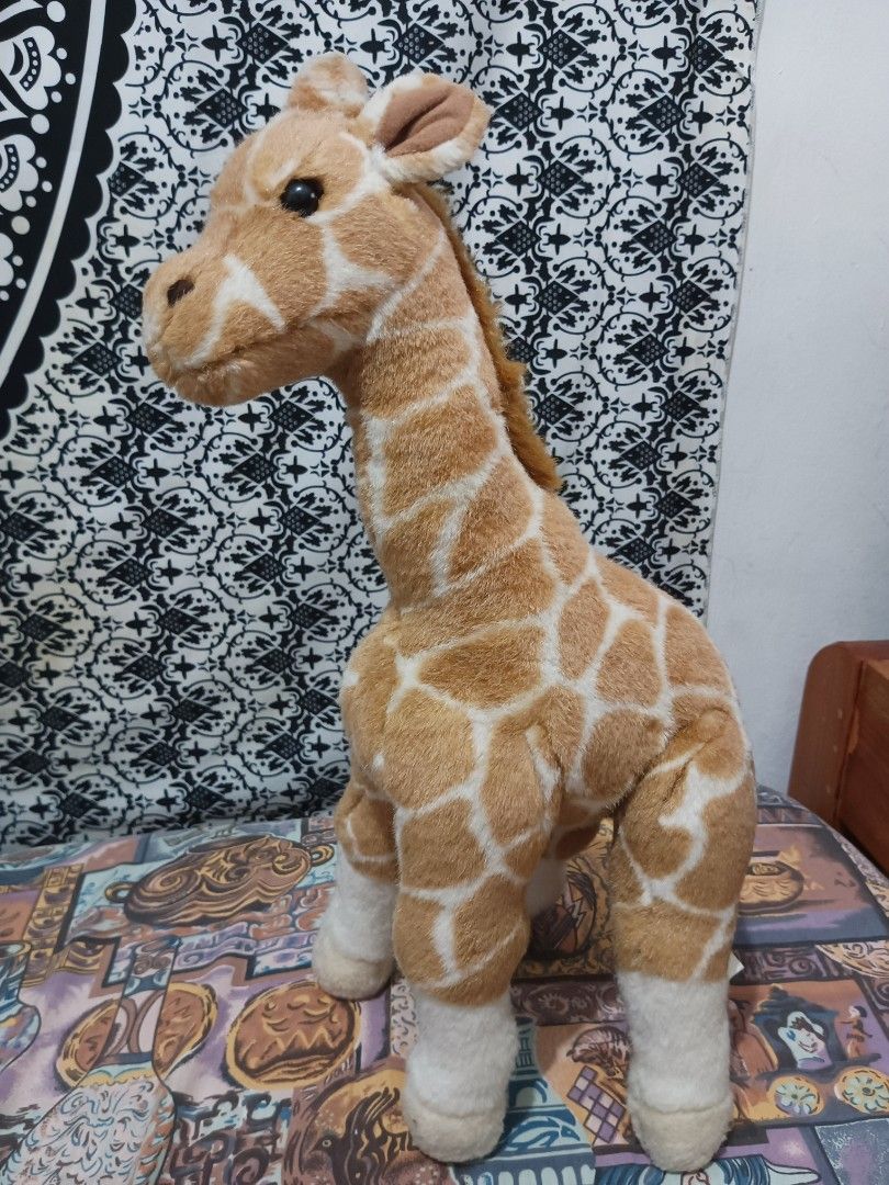 Realistic Big Giraffe Stuffed Toy Plushie on Carousell