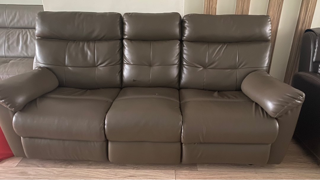 Recliner sofa (3+2 seater), Furniture & Home Living, Furniture, Sofas