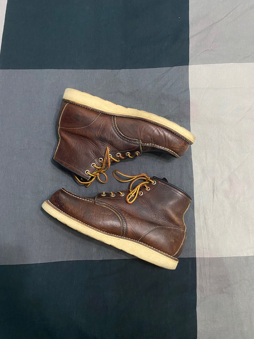 Redwing 8138 Classic Moc Toe Boots US9D Men s Fashion Footwear