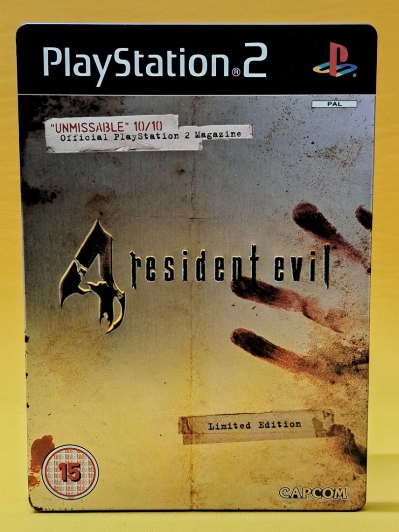 Resident Evil 4 Steelbook PS2 PAL