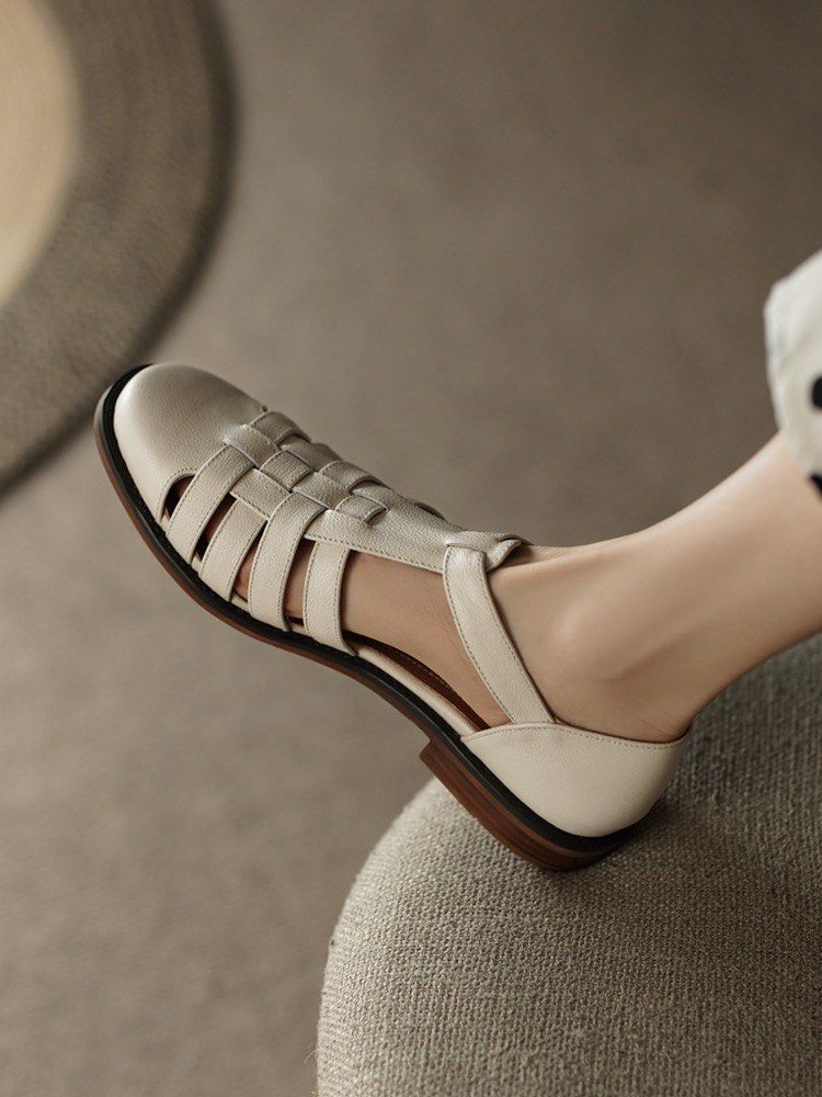 Retro Roman Sandal Women s Fashion Footwear Sandals on Carousell