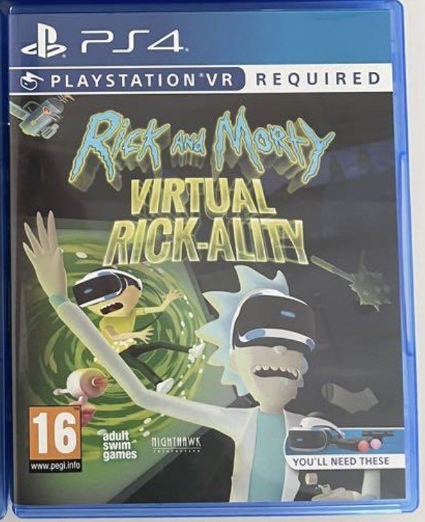 Ps4 vr rick and morty sale bundle