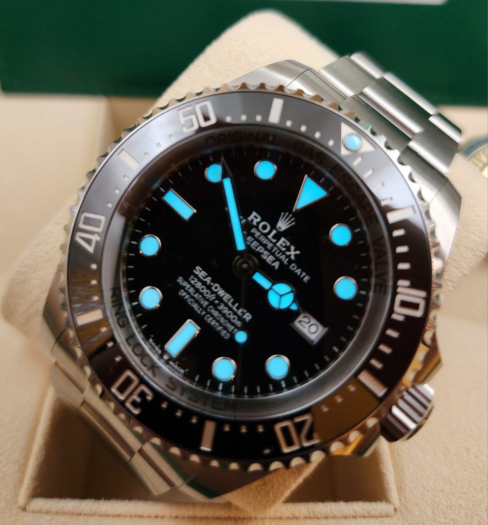 Rolex deepsea blue 2019 hotsell