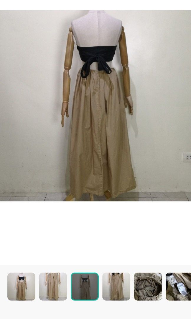 Rope Picnic Khaki Long Skirt (Category: Skirts) located in Pavia. Submitted by matsgt (Listing ID 1234090459, Image 3). Description: Well loved long skirt. Very versatile. measures 38inches. Item is from Iloilo, shipping via JNT..