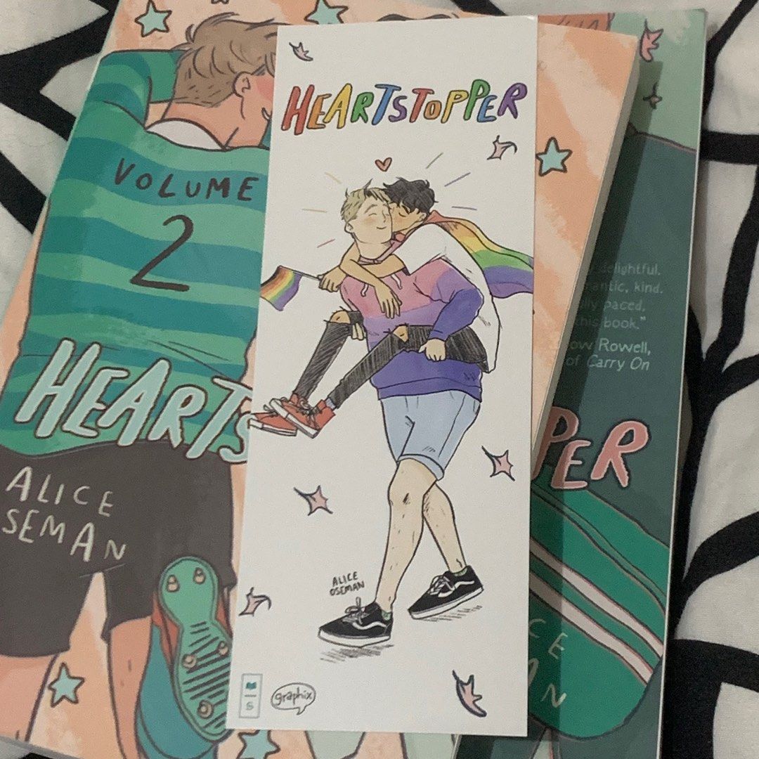 RUSH SELLING Heartstopper by Alice Oseman Volumes 1-2, Hobbies & Toys, Books  & Magazines, Fiction & Non-Fiction on Carousell