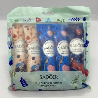 Sadoer Fruit and Plant Fragrance Hand Cream Moisturizer Hand Lotion Fragrant Perfume Moisturizing Blueberry Peach Strawberry Moisturizer