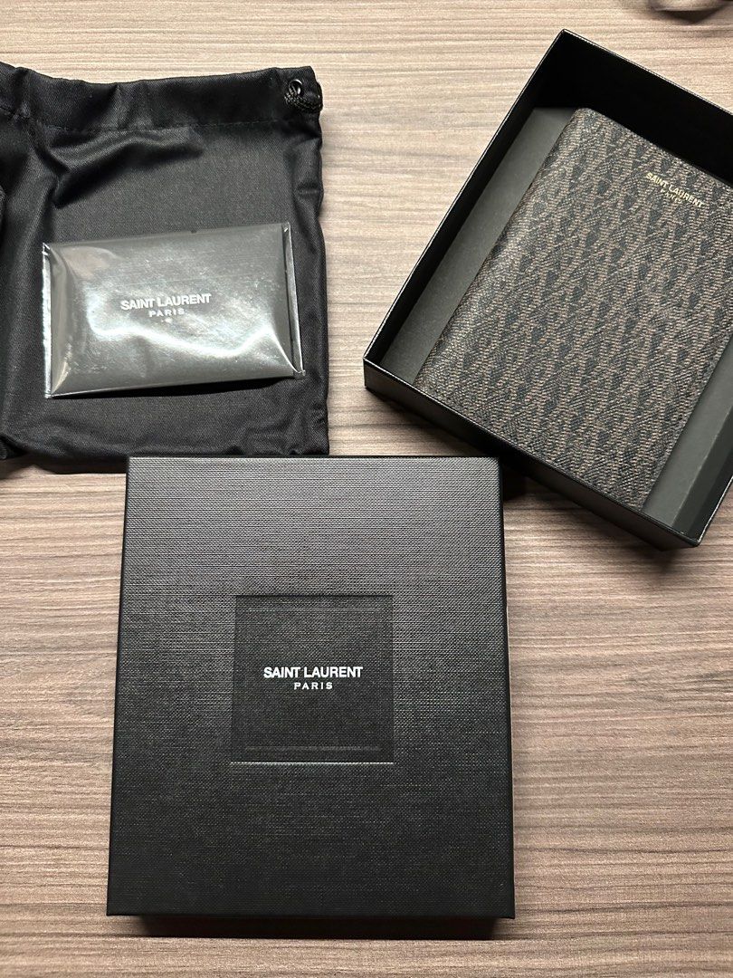 Saint Laurent Passport Cover Luxury Bags Wallets on Carousell