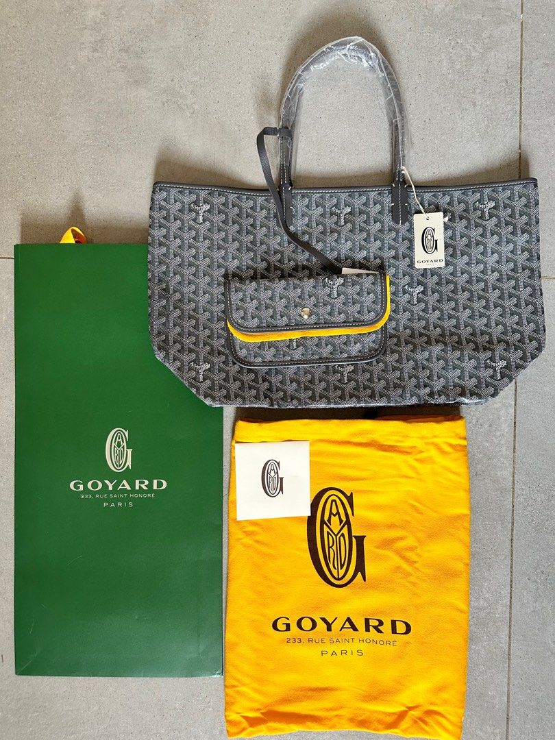 Goyard Sac Rouette PM Shoulder Bag Noir, Luxury, Bags & Wallets on Carousell