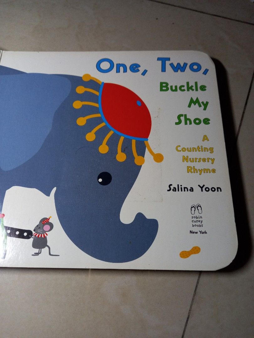 Salina Yoon One Two Buckle My Shoe Board Book Hobbies Toys Books Salina Yoon One Two Buckle My Shoe Board Book Hobbies Toys Books