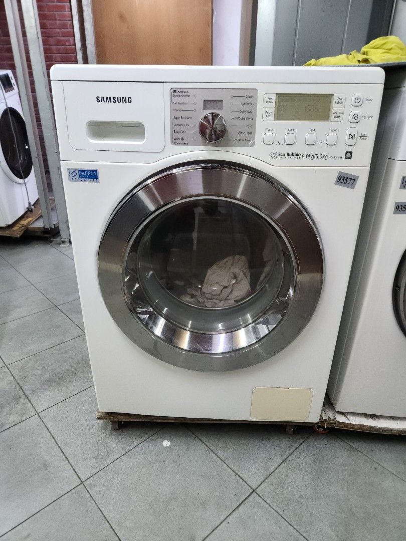 SAMSUNG Washer Dryer 8kg 5kg WD0804W8E TV Home Appliances Washing Machines and Dryers on Carousell