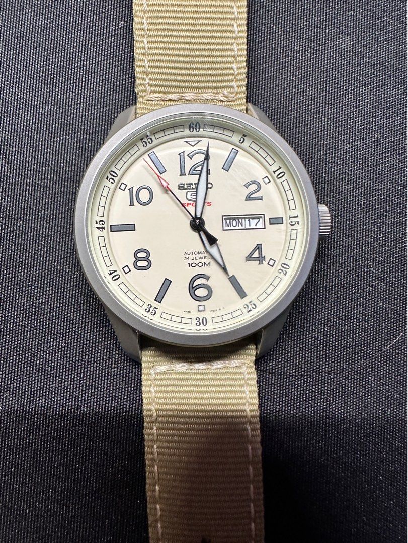 Seiko 5 Sports Men s Automatic Watch SRP635K1 Men s Fashion