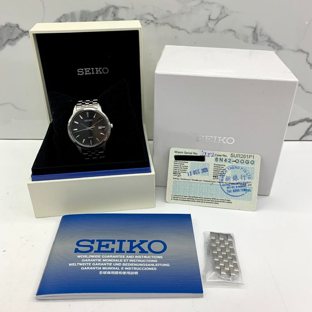 Seiko classic sur261p1 cheap