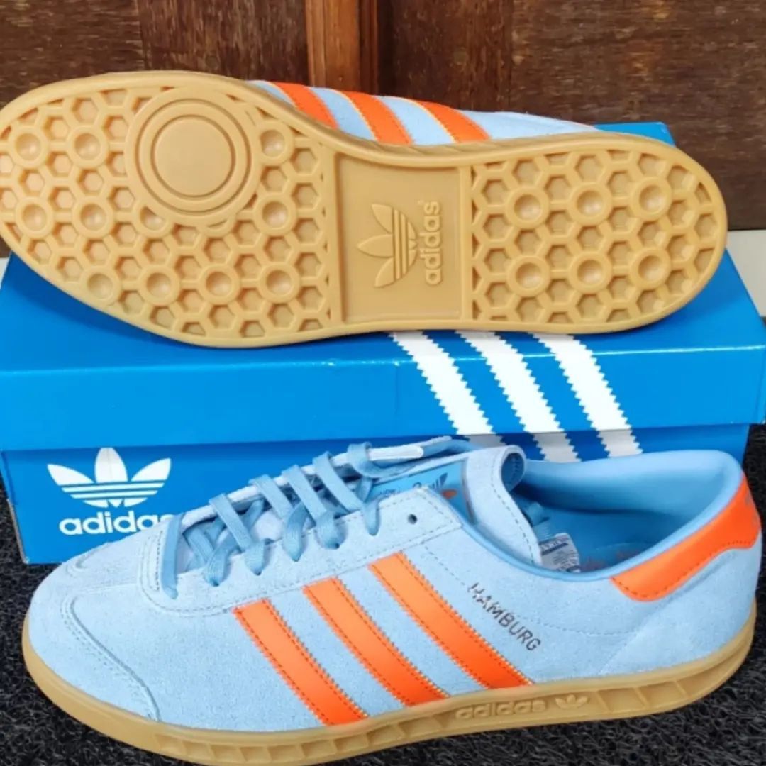 Adidas hamburg sales light blue