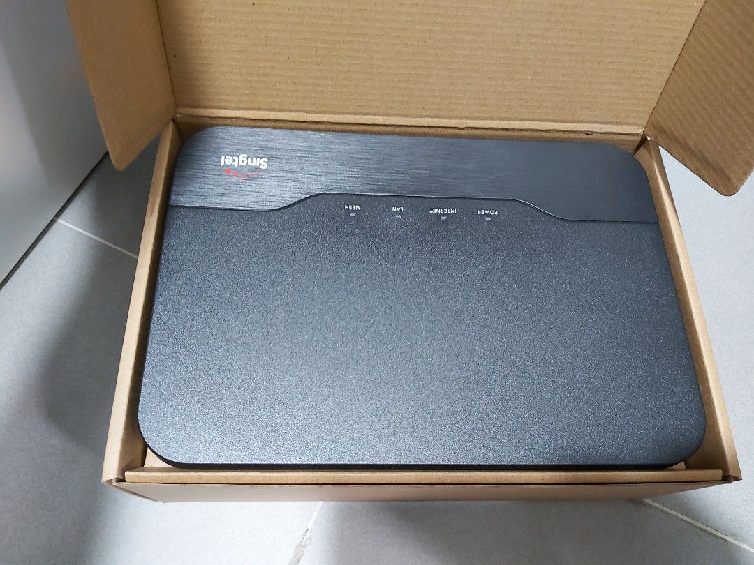 Singtel Mesh Router, Computers & Tech, Parts & Accessories, Networking ...