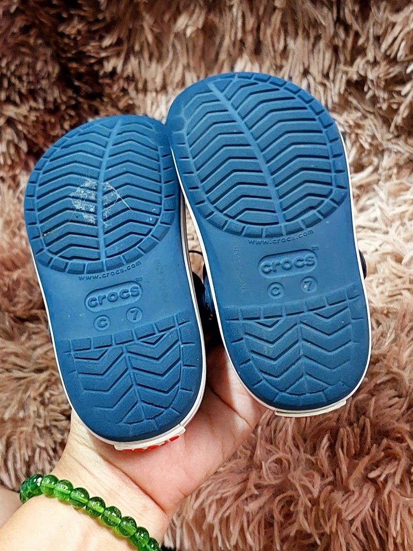 Size c7 14 1 2cm original preloved crocs for kids Babies Kids