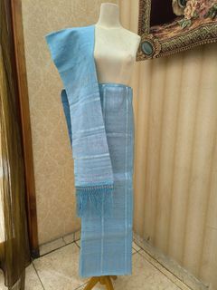 Songket Biru Ciamikkk !!