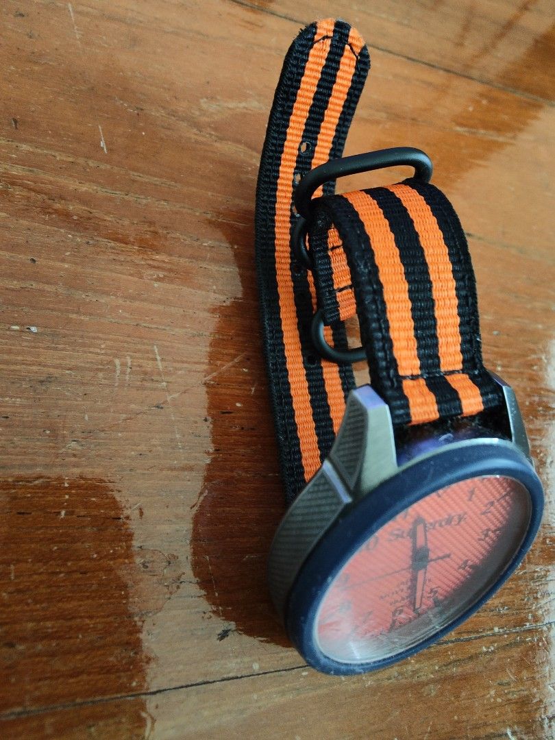 SuperDry Watch Orange blue colour Men s Fashion Watches Accessories Watches on Carousell