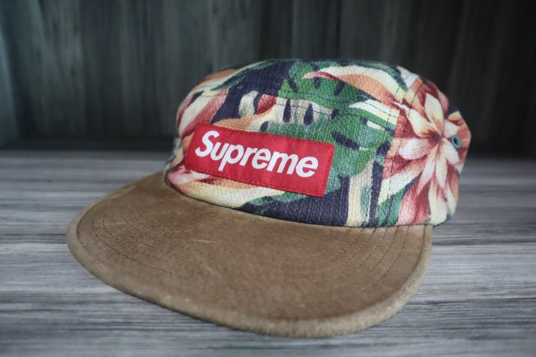 Supreme Floral Camp cap Men s Fashion Watches Accessories