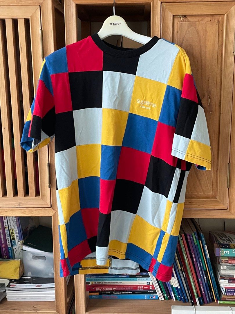 Supreme patchwork pique tee sales