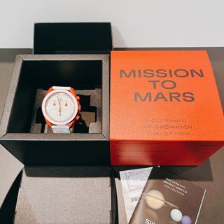 Swatch Omega聯名 Mission to mars 火星 專櫃購入 100%正品