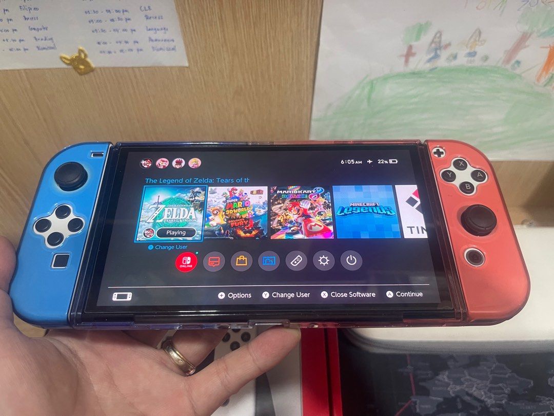 Switch oled jailbreak 128gb, Video Gaming, Video Game Consoles