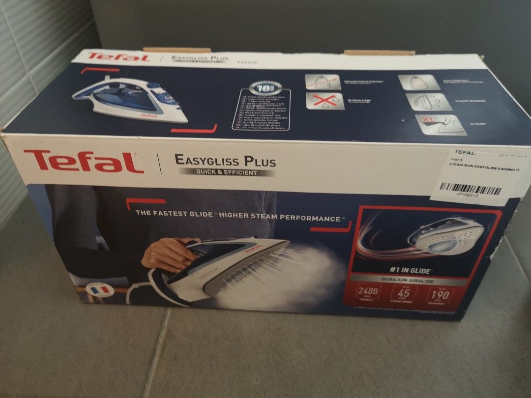 Tefal easygliss plus, TV & Home Appliances, Irons & Steamers on Carousell