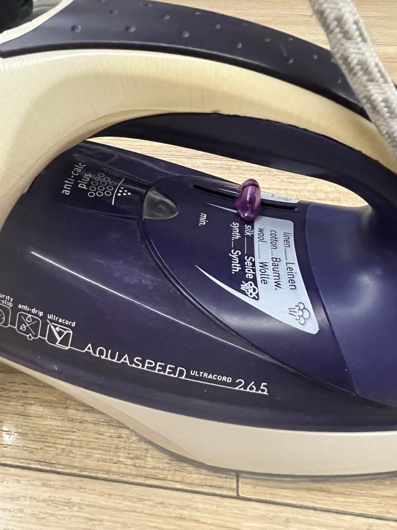 Tefal Premium Irons aquaspeed 265, TV & Home Appliances, Irons ...