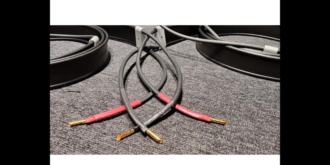 Tellurium Q Ultra Black speaker cable 2.5 m, Audio, Other Audio