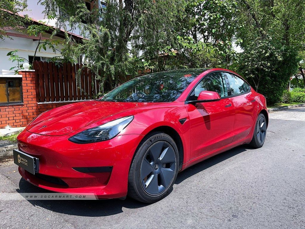 Tesla Model 3 Electric Standard Range (A), Cars, Used Cars on Carousell