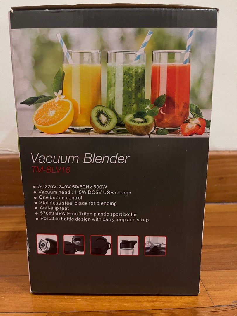 Thomson Vacuum Blender Juice Fruit, TV & Home Appliances, Kitchen