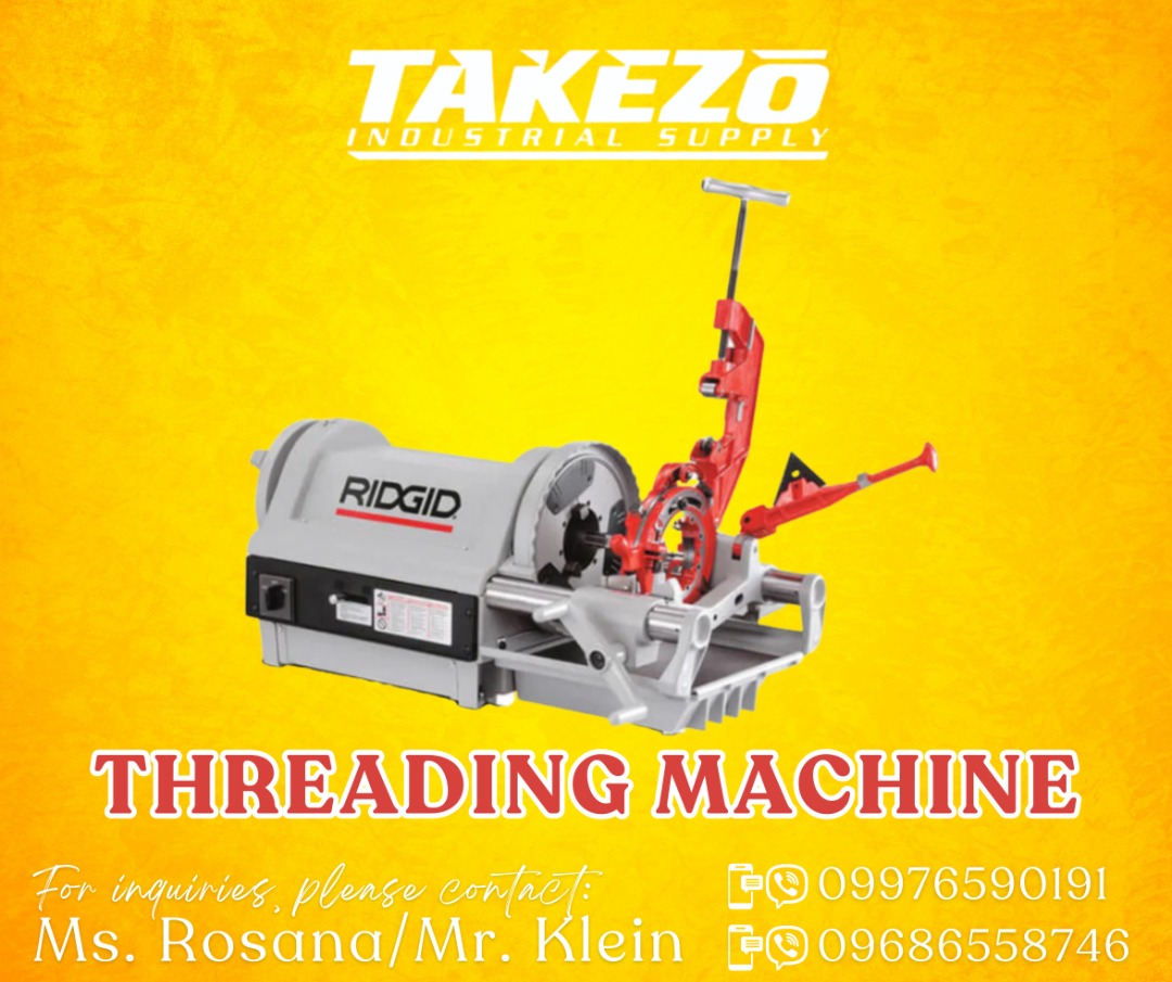 Threading Machine, Commercial & Industrial, Construction Tools ...