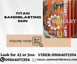 Titan Sandblasting Gun
