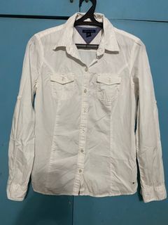 TOMMY HILFIGER Ladies White Longsleeves