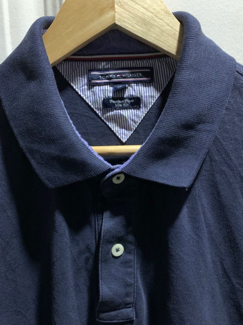 Premium pique slim fit tommy hilfiger cheap