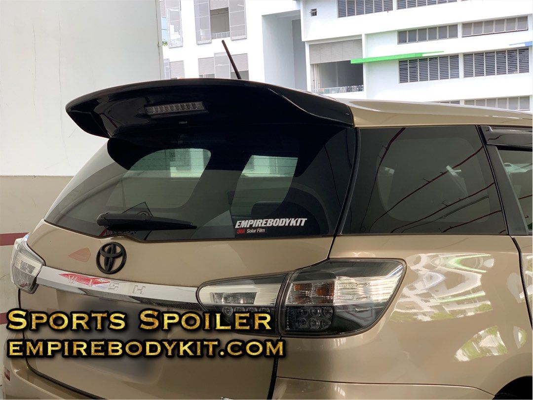 Toyota Wish Spoiler and Toyota Wish Bodykit , Car Accessories ...