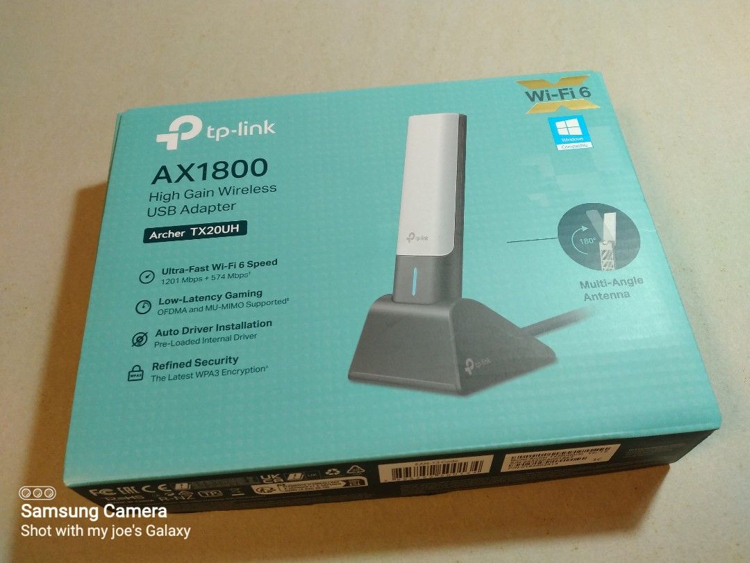 Archer TX20UH, Adaptateur USB WiFi AX1800 à gain élevé