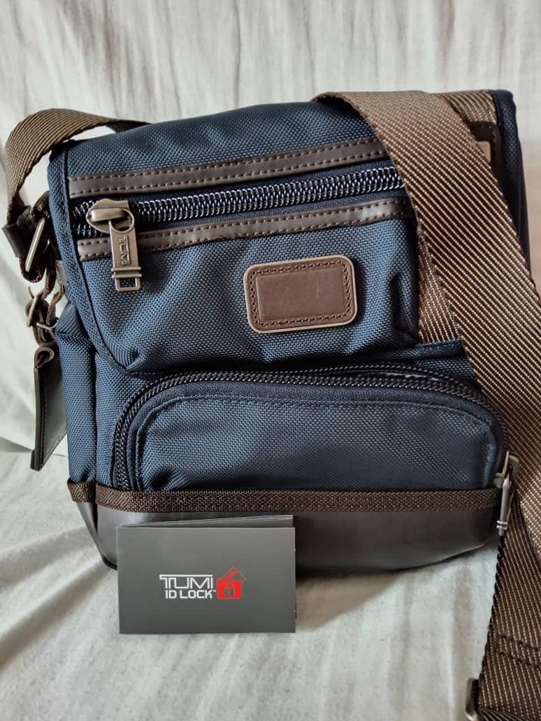 tumi kerby crossbody bag (original), Men's Fashion, Bags, Sling Bags on