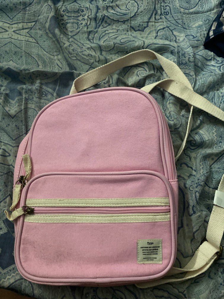 Typo mini backpack, Women's Fashion, Bags & Wallets, Backpacks on Carousell