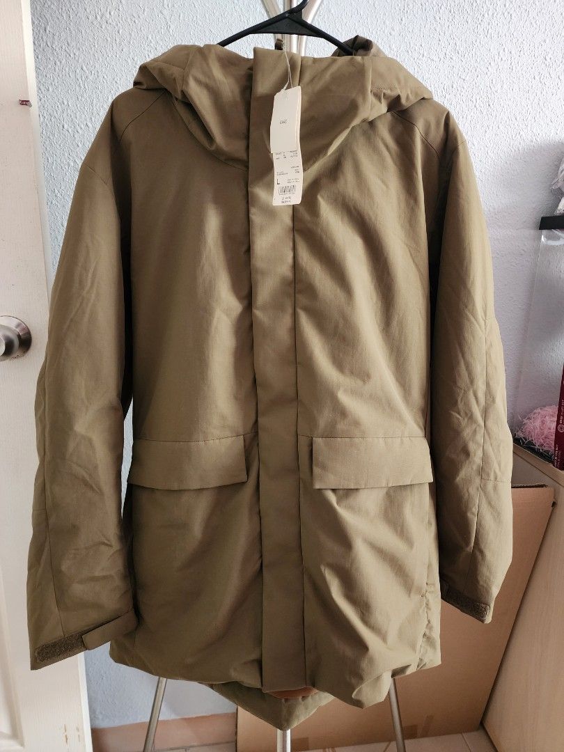 Uniqlo Hybrid Down Parka, Men's Fashion, Coats, Jackets and Outerwear