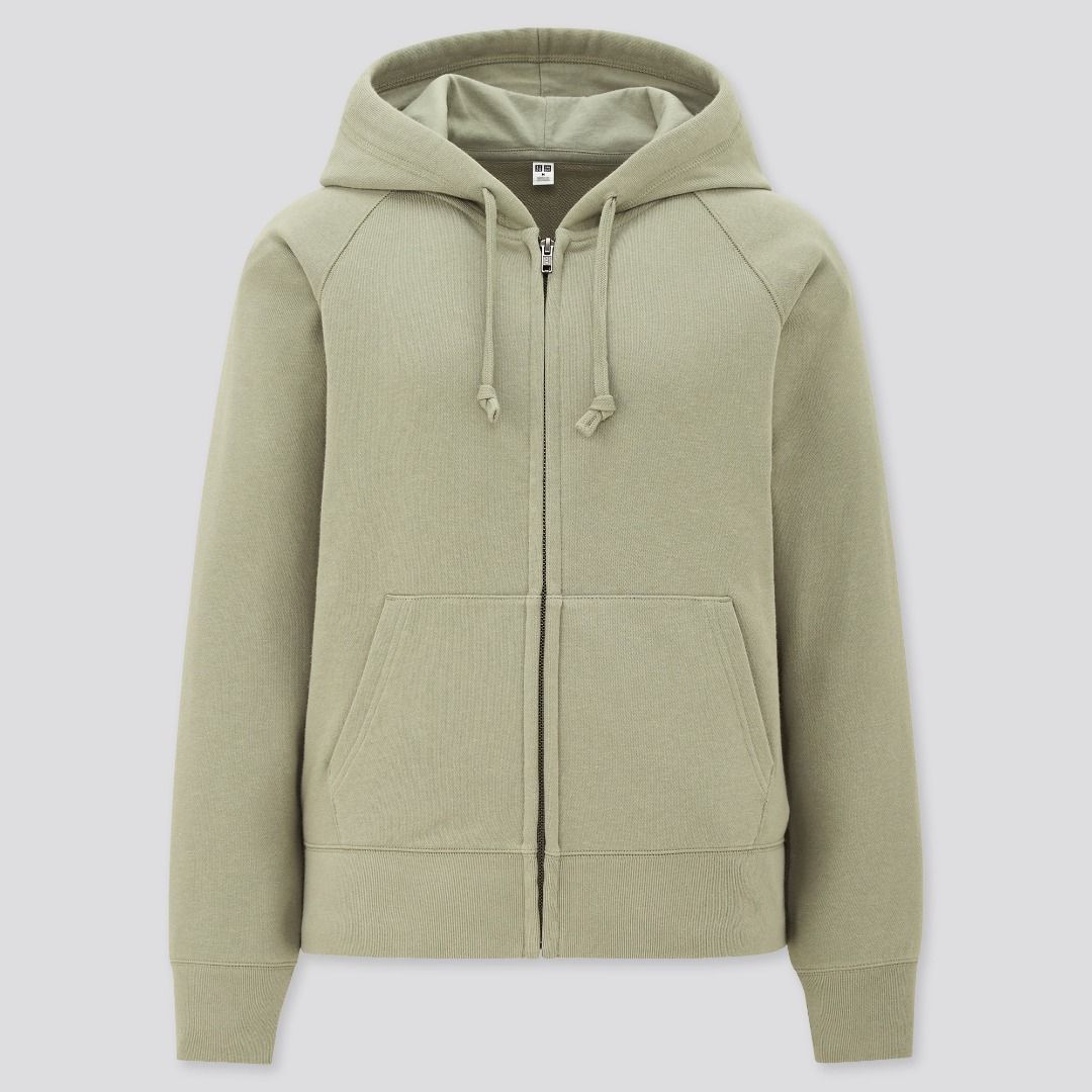 Uniqlo women's zip hoodie best sale