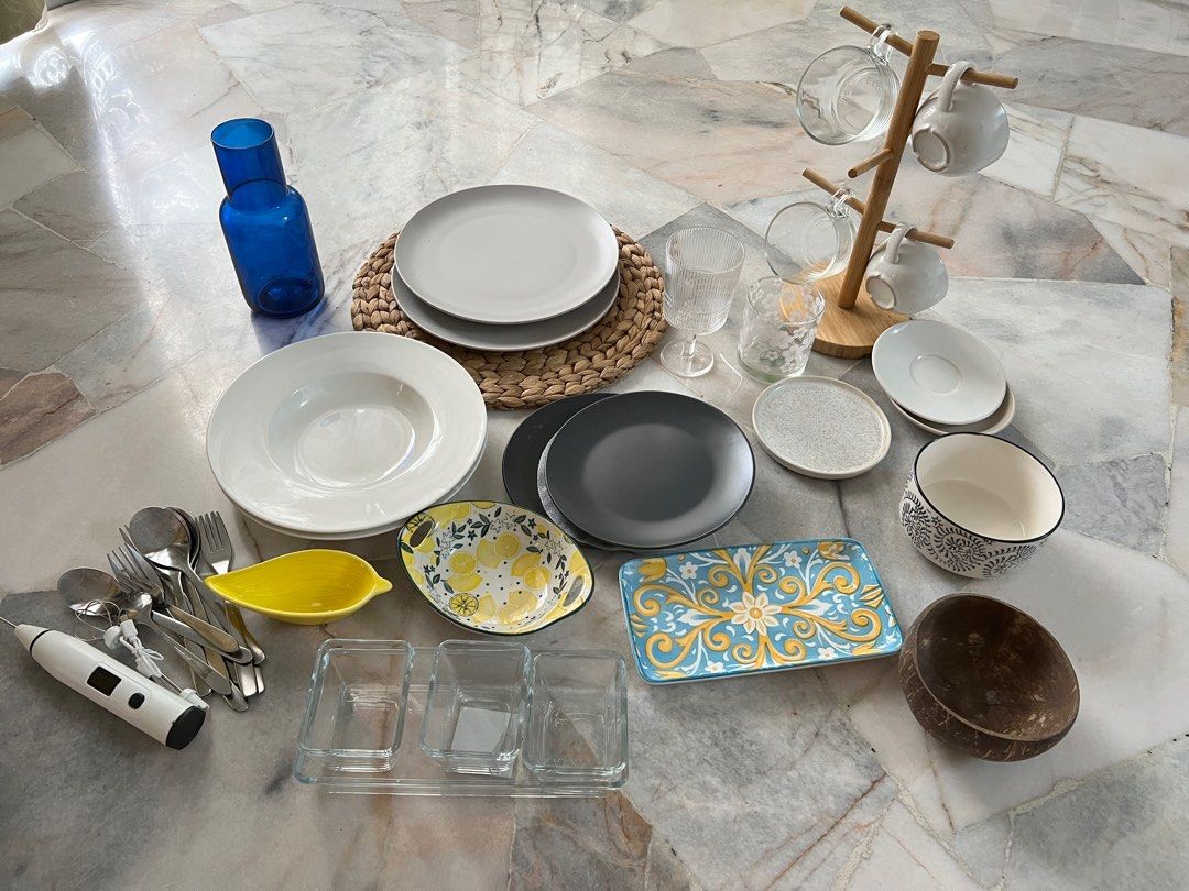 Used dishes, Furniture & Home Living, Kitchenware & Tableware, Other