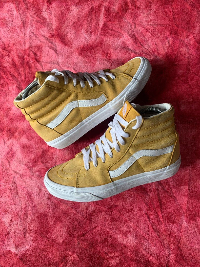 Vans scotchgard 2025 sk8-hi slim yellow
